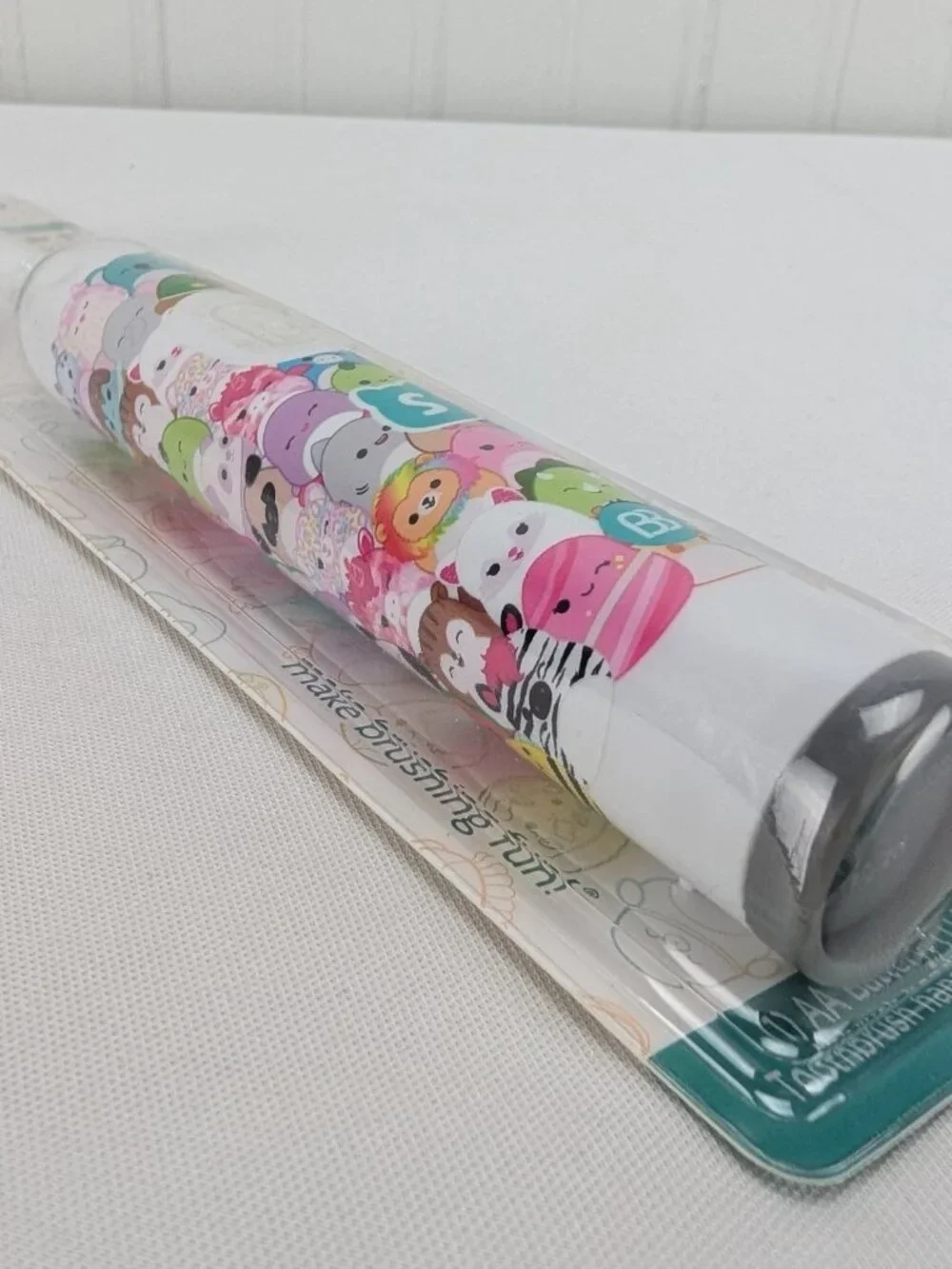 Brush Buddies Original Squishmallows Sonic Powered Toothbrush Handle Soft New